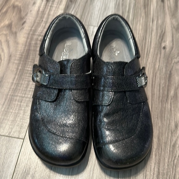 Alegria by PG‎ Lite Khloe Shoes EU Size 37 US Size 7-7.5 Black EUC - Picture 1 of 8